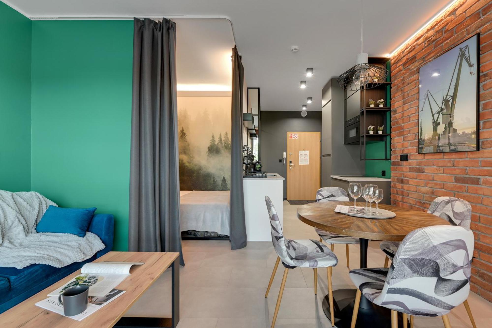 Hellogdansk Walowa With Parking By Lion Apartments 外观 照片